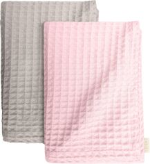 Акція на Набір рушників Cosas Set Towel Squares Rose 95х130 см + Squares Coffe 75х130 см (SetTowel_95-Rose_130-SqCoffe) від Rozetka