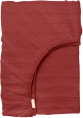 Акція на Простирадло на резинці Cosas Сатин Burgundy Червоний 160x200 + 30 см від Rozetka