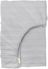 Акция на Простирадло на резинці Cosas Сатин Silver Сірий 160x200 + 30 см от Rozetka