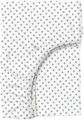 Акція на Простирадло на резинці Cosas Mini Dots Білий 160x200 + 30 см від Rozetka