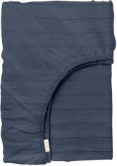Акція на Простирадло на резинці Cosas Сатин Denim Сапфір 160x200 + 25 см від Rozetka