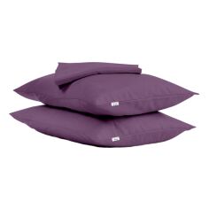 Акція на Простирадло Cosas Set Violet 220х240 + Наволочка 50х70 2 шт. від Rozetka
