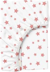 Акция на Простирадло на резинці Cosas Rose Stars Сакура 180х200+30 см от Rozetka