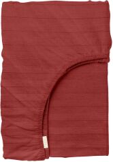 Акция на Простирадло на резинці Cosas Burgundy Червоне 120х200 + 20 см Сатин (StrSatin_13Burgundy_120х200х20) от Rozetka