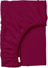 Акція на Простирадло на резинці Cosas 180x200+30 см Sangria ранфорс від Rozetka