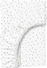 Акція на Простирадло на резинці Cosas Mini Dots Білий 160x200 + 30 см від Rozetka