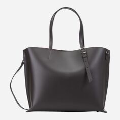 Акция на Сумка шопер жіноча з натуральної шкіри Regina Notte Shopper 02811_l Шоколадна от Rozetka