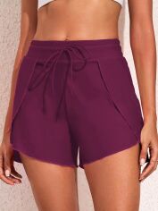 Акція на Нижня частина купальника жіноча SHEIN GD-00210810 M Бордова від Rozetka