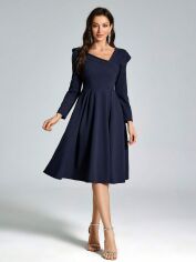 Акція на Сукня осіння жіноча SHEIN GD-00216945 S Синя від Rozetka