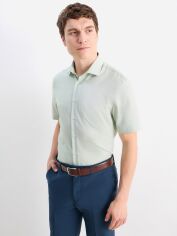 Акція на Сорочка чоловіча C&A 2218142p14 3XL Зелена від Rozetka