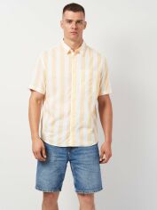 Акція на Сорочка бавовняна літня чоловіча H&M 501620001c28 XL Різнокольорова від Rozetka