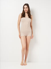 Акція на Піжама (майка + шорти) жіноча бавовняна H&M 9794391p14 XS Бежева від Rozetka