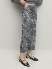 Акція на Спідниця жіноча SHEIN GD-00205195 XL Сіра від Rozetka