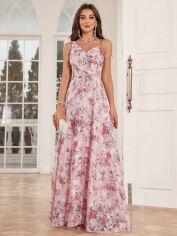 Акція на Сукня жіноча SHEIN GD-00208442 L Рожева від Rozetka