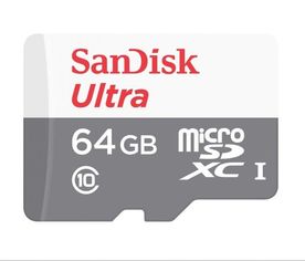 Акция на Карта памяти Sandisk microSDXC 64GB Class 10 UHS-I R48MB/s Ultra + SD-адаптер от MOYO