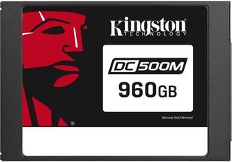 Акция на SSD накопитель KINGSTON DC500M 960GB 2.5" SATA 3D TLC (SEDC500M/960G) от MOYO