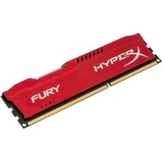Акция на Память для ПК Kingston Fury (ex.HyperX) DDR3 1600MHz 4Gb Fury Red  (HX316C10FR/4) от MOYO
