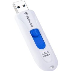 Акція на Накопитель USB 3.0 TRANSCEND JetFlash 790 128GB White(TS128GJF790W) від MOYO