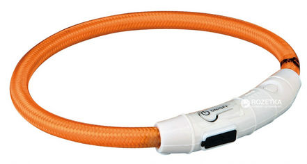 Акція на Ошейник Trixie 12704 светящийся с USB M-L 45 см 7 мм Оранжевый (4053032127043) від Rozetka UA