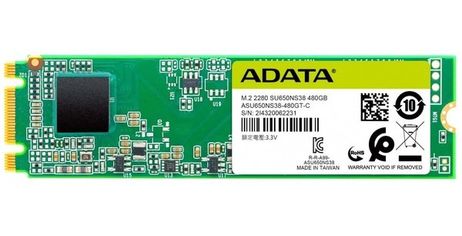 Акция на SSD накопитель ADATA Ultimate SU650 120GB M.2 SATA 6Gb/s 2280 3D TLC (ASU650NS38-120GT-C) от MOYO