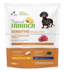 Акция на Сухой корм для собак Trainer Natural Dog Sensitive Adult мини с Ягненком 0.8 кг (8015699252175) от Rozetka
