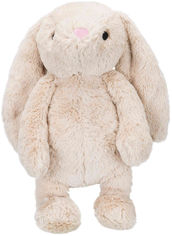 Акция на Мягкая игрушка Кролик Bunny с пищалкой Trixie 38 см Бежевая (4011905358864) от Rozetka UA