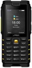 Акция на Мобільний телефон Sigma mobile X-treme DZ68 Black-Yellow от Територія твоєї техніки