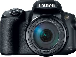 Акция на Фотоаппарат CANON Powershot SX70 HS Black (3071C012) от MOYO