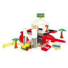 Акція на Ігровий набір Wader Гараж із ліфтом 2 рівня (50300) від Будинок іграшок