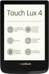 Акція на Электронная книга PocketBook 627 Touch Lux 4 Obsidian Black від MOYO
