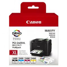 Акція на Картридж струйный Canon PGI-2400XL Cyan/Magenta/Yellow/ Black Multi Pack (9257B004) від MOYO