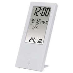 Акція на Термометр/гигрометр HAMA TH-140  индикатором погоды white від MOYO