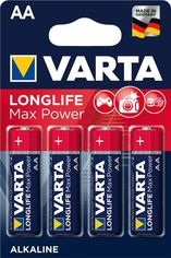 Акция на Батарейка VARTA LONGLIFE MAX Power AA BLI 4 (04706101404) от MOYO