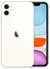 Акция на Смартфон Apple iPhone 11 128GB White (slim box) (MHDJ3) от MOYO