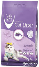 Акция на Наполнитель для кошачьего туалета Van Cat Super Premium Quality Lavender Бентонитовый комкующий 10 кг (12 л) (8699245856088/8699245857429) от Rozetka UA