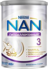 Акция на Упаковка детской смеси Nestle NAN Гипоаллергенная 3 с 12 месяцев 400 г х 12 шт (7613034080035) от Rozetka UA