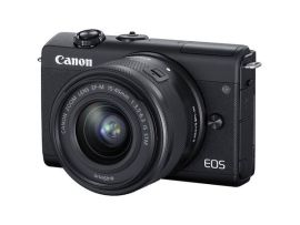 Акція на Фотоаппарат CANON EOS M200 + 15-45mm IS STM Black (3699C027) від MOYO