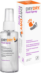 Акция на Спрей-дезодорант для ног Dry Dry Foot Spray Драй Драй Фут Спрей 100 мл (7350061291064) от Rozetka