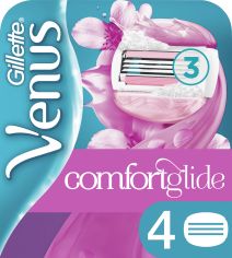 Акція на Сменные картриджи для бритья (Лезвия) женские Venus ComfortGlide Spa Breeze 4 шт (7702018967261) від Rozetka UA