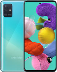Акція на Samsung Galaxy A51 2020 6/128GB Dual Blue A515F (UA UCRF) від Y.UA