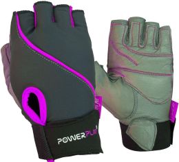 Акція на Перчатки для фитнеса PowerPlay 1725A XS Grey/Purple (PP_1725A_XS_Grey/Purple) від Rozetka UA