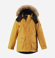 Акція на Зимняя куртка-пуховик Reima 531354-2510 134 см Желтая (6438429011453) від Rozetka UA