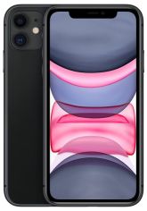 Акція на Смартфон Apple iPhone 11 128GB Black (slim box) (MHDH3) від MOYO