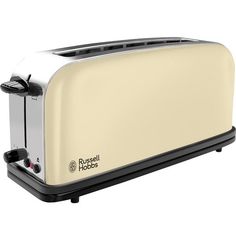 Акція на Тостер Russell Hobbs 21395-56 Classic Cream Long Slot Toaster від MOYO