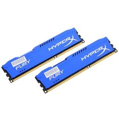 Акція на Память для ПК HyperX Fury DDR3 1866MHz 8Gb Blue  (HX318C10FK2/8) від MOYO