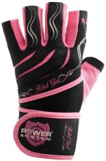 Акция на Перчатки для тяжелой атлетики Power System Rebel Girl PS-2720 L Pink (PS-2720_L_Pink) от Rozetka UA