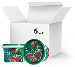 Акція на Упаковка пасты шоколадно-ореховой Chocofini Krem 6 шт х 800 г (881651) від Rozetka UA