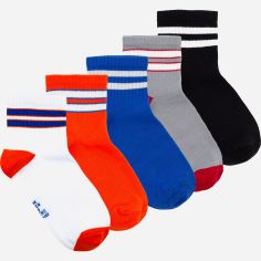Акция на Набор носков The Pair of Socks 5P-121-SPO/BX 38-40 (5 пар) Разноцветный (4820234208210) от Rozetka UA
