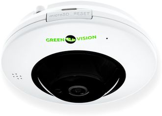 Акція на Купольная IP-камера Green Vision GV-076-IP-ME-DIS40-20 (360) POE (LP6600) від Rozetka UA