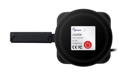 Акція на Умный кран перекрытия воды/газа Zipato Valve Сontroller Z-Wave Black (GR-105.EU.G) від MOYO